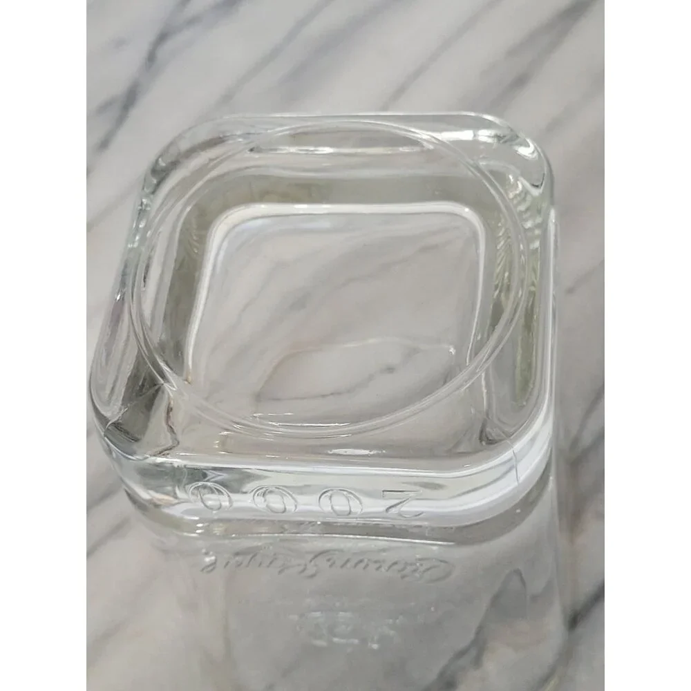 Crown‎ Royal Vintage 2000 Commemorative Square Glass Tumbler Rocks